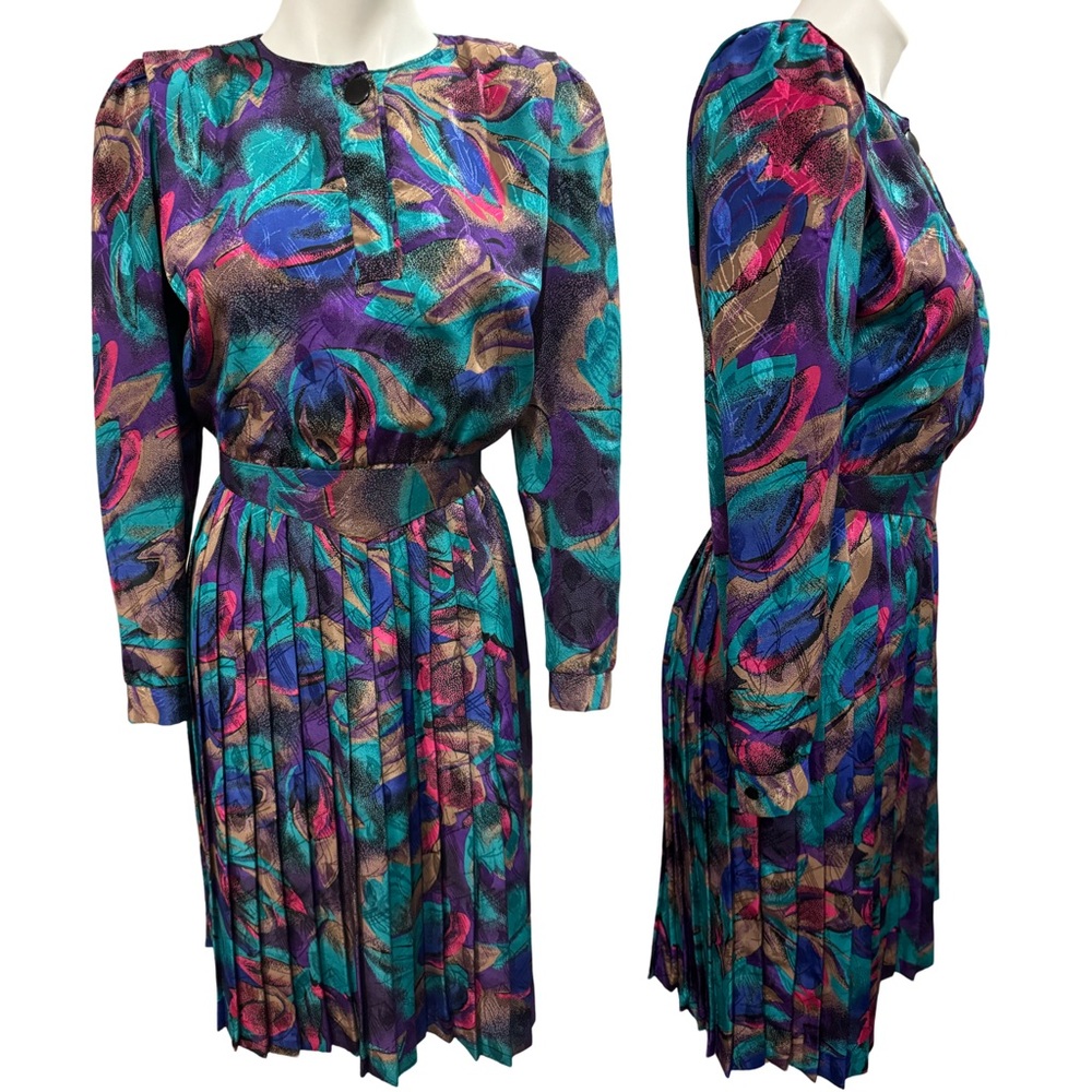 VINTAGE ABSTRACT STATEMENT DRESS